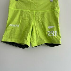 Crossfit Games GoRuck Women's Neon Green Shorts